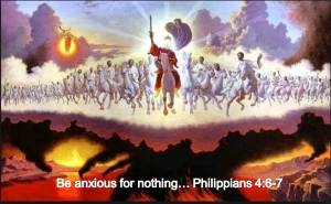 be anxious for nothing