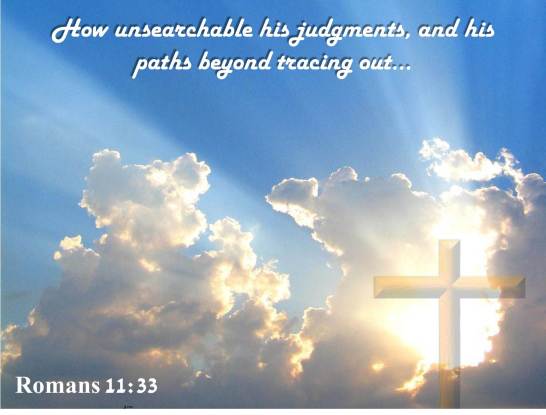 Rom 1133 - how unserachable