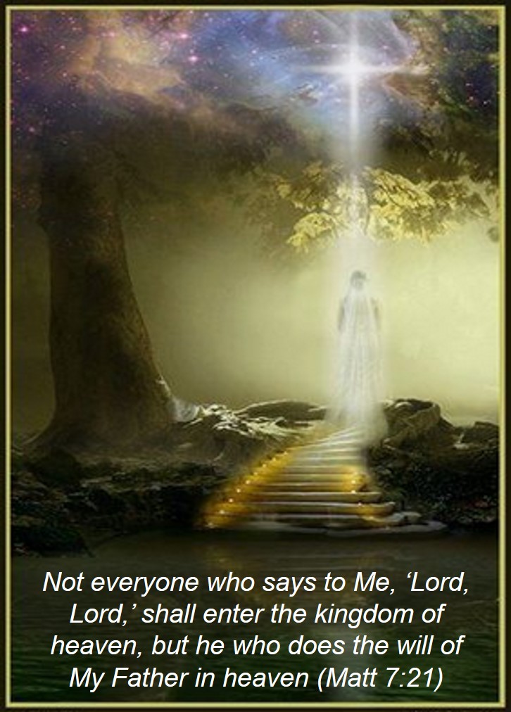 Not everyone who says to me