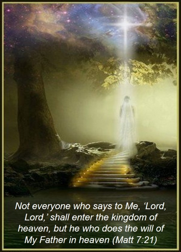 Not everyone who says to me